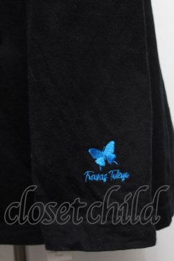 画像3: TRAVAS TOKYO / バタフライベアープリントロングスリーブカットソー  黒 S-26-03-06-022-PU-JA-AS-ZS