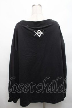 画像2: TRAVAS TOKYO / Vネックスウェット  黒 S-26-03-06-023-PU-TO-AS-ZS