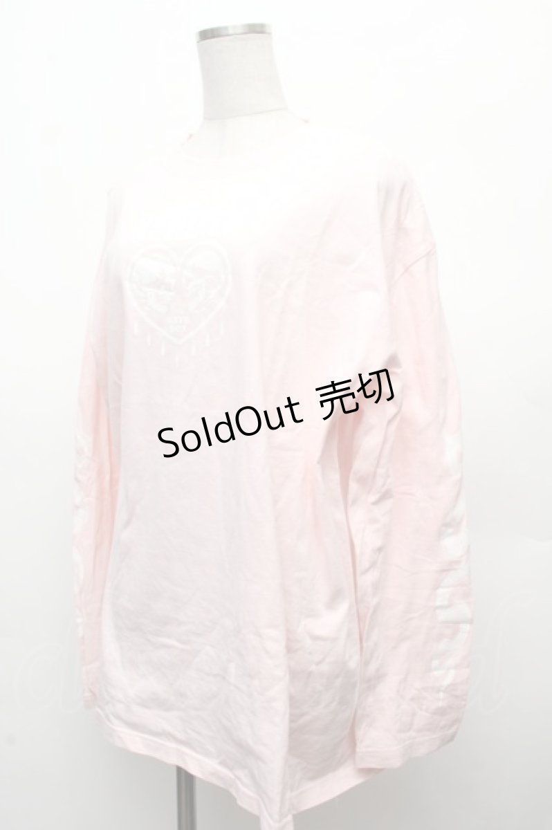 画像3: KRY CLOTHING / プリントロンT  ピンク S-26-03-08-026-EL-TO-HR-ZS (3)