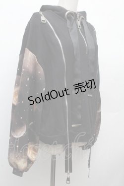 画像3: IRO+IRO / ZIPパーカー  黒 S-26-03-08-028-LO-TO-AS-ZS