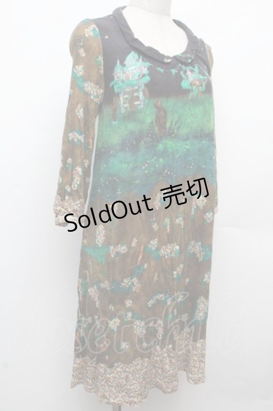 画像3: Cherir la femme / コットンワンピース  ブラウン S-26-03-08-029-LO-OP-AS-ZS (3)