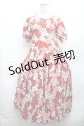 PINK HOUSE / トランプ柄ワンピース  赤 S-26-03-08-031-LO-OP-AS-ZS
