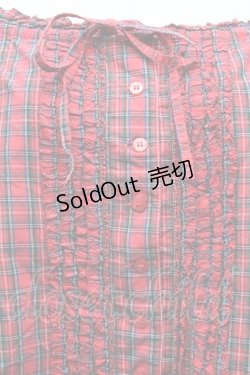 画像3: PINK HOUSE / チェックチュニックブラウス   S-26-03-08-032-LO-BL-AS-ZS
