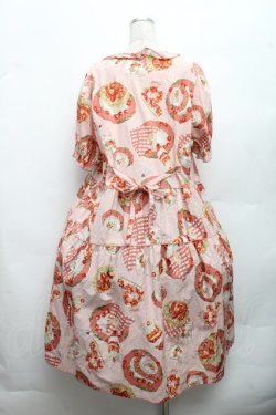 画像2: PINK HOUSE / チェリーチェリー柄ワンピース  ピンク S-26-03-08-034-LO-OP-AS-ZS