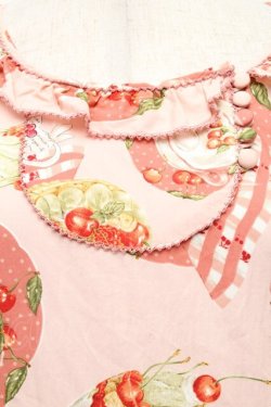 画像4: PINK HOUSE / チェリーチェリー柄ワンピース  ピンク S-26-03-08-034-LO-OP-AS-ZS
