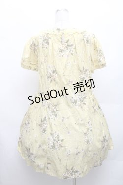 画像2: PINK HOUSE / ヒナギクブーケ柄ワンピース  イエロー S-26-03-08-036-LO-SK-AS-ZS