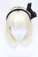 画像2: LOLITA / リボンレースカチューシャ  黒 S-26-03-08-004-LO-AC-HR-ZS (2)