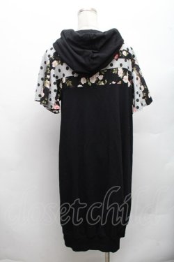 画像2: PINK HOUSE / スウェットワンピース  黒 S-26-03-08-040-LO-OP-AS-ZS