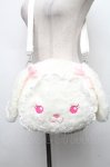 画像2: BABY,THE STARS SHINE BRIGHT / うさくみゃんのおかおBag  白 S-26-03-08-005-BA-BG-AS-ZS (2)