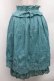画像1: axes femme / ウエスト編み上げレーススカート  グリーン S-26-03-08-050-AX-SK-AS-ZS (1)