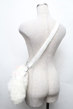 画像3: BABY,THE STARS SHINE BRIGHT / うさくみゃんのおかおBag  白 S-26-03-08-005-BA-BG-AS-ZS