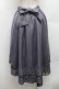 画像2: axes femme / スワローテイルスカート  グレー S-26-03-08-051-AX-SK-AS-ZS (2)