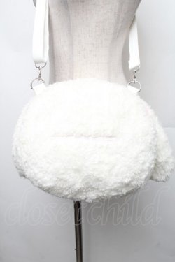 画像4: BABY,THE STARS SHINE BRIGHT / うさくみゃんのおかおBag  白 S-26-03-08-005-BA-BG-AS-ZS