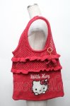 画像1: axes femme / ハローキティニットバッグ  赤 S-26-03-08-006-AX-BG-AS-ZS (1)