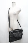 画像1: Jean Paul GAULTIER / アルミフレームショルダーBAG(大)  黒 S-26-03-08-008-GO-BG-AS-ZS (1)