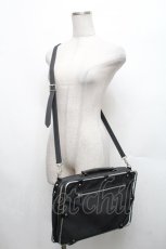 画像1: Jean Paul GAULTIER / アルミフレームショルダーBAG(大)  黒 S-26-03-08-008-GO-BG-AS-ZS (1)