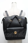 m petit by misako / TT*AMリュック  黒 S-26-03-08-010-LO-BG-HR-ZS