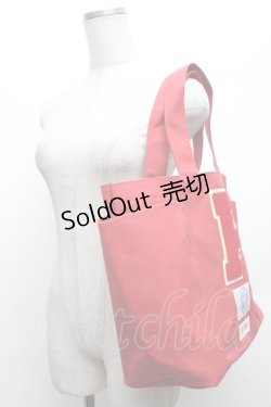 画像2: PINK HOUSE / ロゴワッペントートバッグ  赤 S-26-03-08-013-LO-BG-AS-ZS