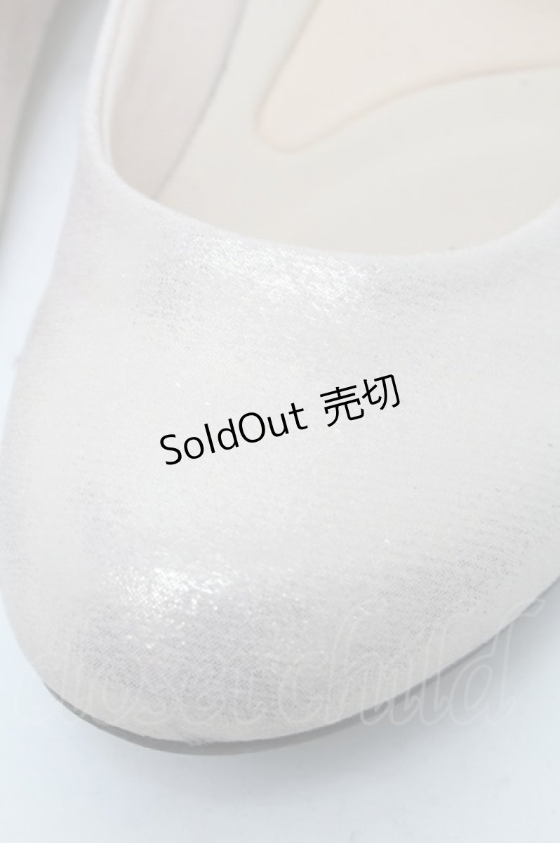 画像4: あしながおじさん / ラメパンプス 23.5 アイボリー S-26-03-08-002-PU-SH-HR-ZS (4)