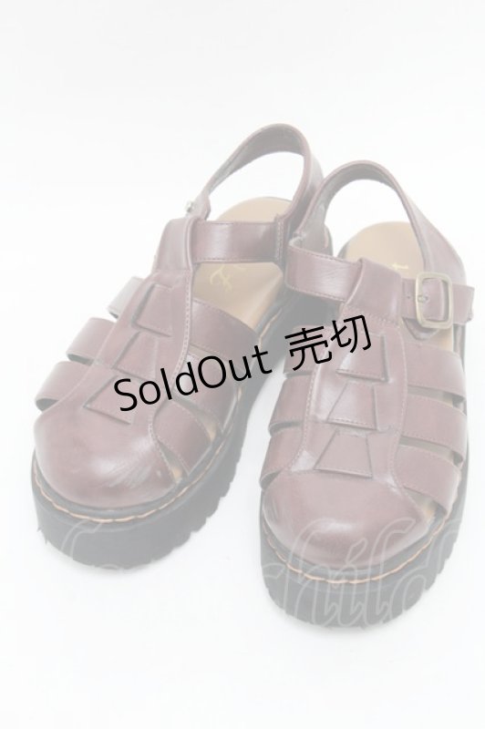 画像1: Fi.n.t / クロスサンダル  S S-26-03-08-003-CA-SH-AS-ZS (1)