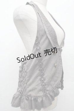 画像3: axes femme / バックティアードベスト  グレー S-26-03-08-017-AX-TO-AS-ZS