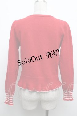 画像2: axes femme / ハロ‐キティカーディガン  赤 S-26-03-08-020-AX-TO-AS-ZS