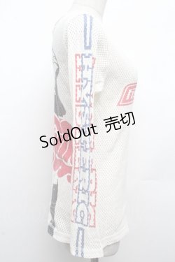 画像3: Hysteric / メッシュカットソー  白 S-26-03-08-021-PU-TO-AS-ZS