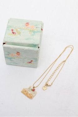 画像1: Franche Lippee / ケーキネックレス  ゴールド S-26-03-10-042-LO-AC-AS-ZS