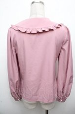 画像2: Ank Rouge / ヨーク切替ブラウス  ピンク S-26-03-10-050-CA-BL-AS-ZS (2)