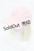 BABY,THE STARS SHINE BRIGHT / うさくみゃちゃんのSweet Love刺繍キャップ  ピンク S-26-03-10-007-BA-AC-TE-ZS