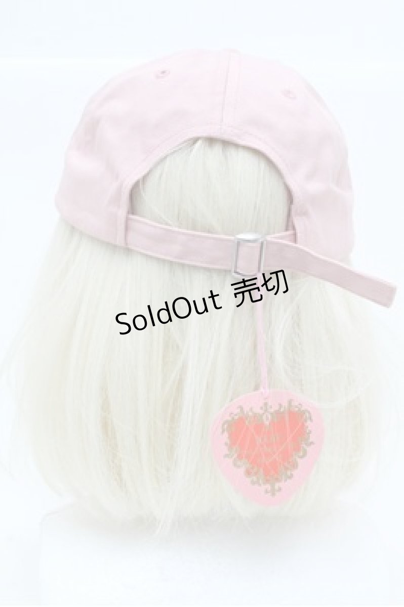 画像2: BABY,THE STARS SHINE BRIGHT / うさくみゃちゃんのSweet Love刺繍キャップ  ピンク S-26-03-10-007-BA-AC-TE-ZS (2)