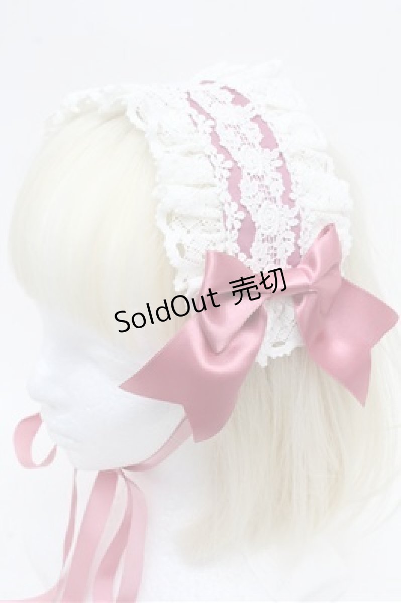 画像1: BABY,THE STARS SHINE BRIGHT / フローレンシアヘッドドレス  ピンク S-26-03-10-008-BA-AC-TE-ZS (1)