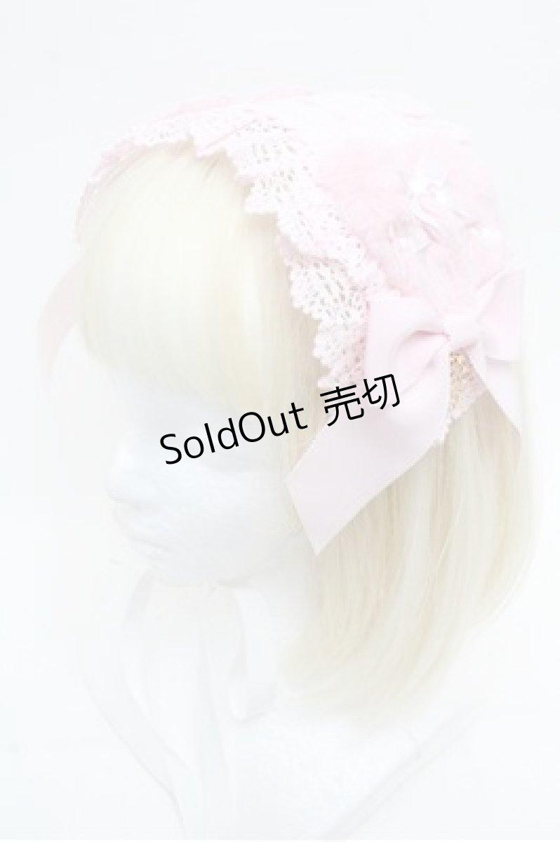 画像1: BABY,THE STARS SHINE BRIGHT / Cherie de Neige ヘッドドレス  ピンク S-26-03-10-009-BA-AC-TE-ZS (1)