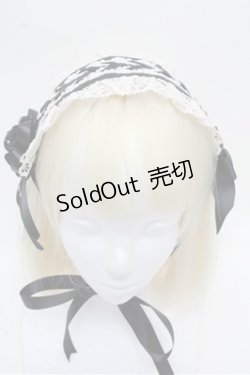 画像3: Innocent World / クロスリボンヘッドドレス  黒 S-26-03-10-010-IW-AC-AS-ZS