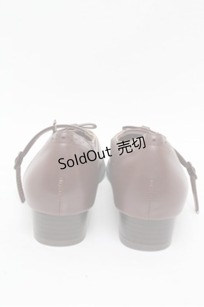 画像3: m petit by misako / リボンパンプス M ブラウン S-26-03-10-001-LO-SH-AS-ZS (3)