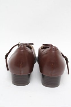 画像3: m petit by misako / リボンパンプス M ブラウン S-26-03-10-001-LO-SH-AS-ZS