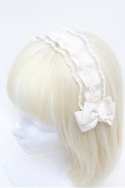 画像1: m petit by misako / AM*NIヘッドドレスA  キナリ S-26-03-10-012-LO-AC-HR-ZS