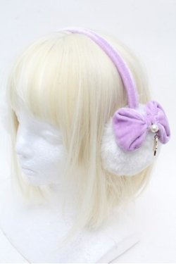 画像1: LOLITA / 耳当て  ラベンダー S-26-03-10-021-LO-ZA-AS-ZS