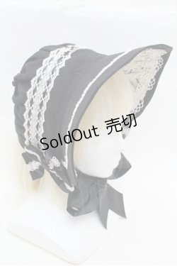 画像3: Innocent World / リバイバルクラシカルボンネット  黒 S-26-03-10-023-IW-AC-AS-ZS