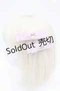 Angelic Pretty / ベロアリボンクリップ  ピンク S-26-03-10-024-AP-AC-AS-ZS