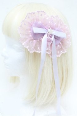 画像1: LOLITA / リボンクリップ  ピンク S-26-03-10-025-LO-AC-AS-ZS