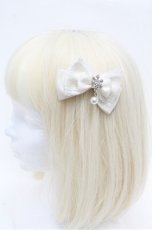 画像2: LOLITA / リボンクリップ  オフ S-26-03-10-026-LO-AC-AS-ZS (2)