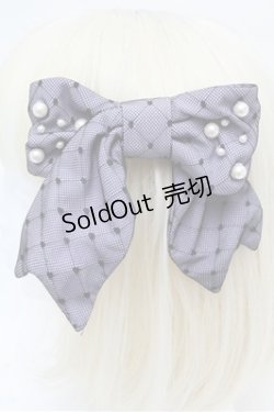 画像2: Angelic Pretty / Dolly Lady Ribbonバレッタ  ラベンダー S-26-03-10-028-AP-AC-AS-ZS