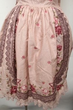 画像5: Innocent World / ラウレッタローズショートジャンパースカート M ピンク S-26-03-12-028-IW-OP-HR-ZS