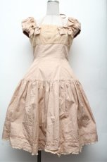 画像1: Mary Magdalene / キャラメリゼワンピース・ミニ  ミルキーローズ S-26-03-12-029-CL-OP-HR-ZS (1)