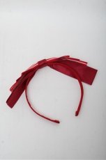 画像3: Angelic Pretty / Chelseaストライプリボンカチューシャ  赤 S-26-03-12-004-AP-AC-HR-ZS (3)