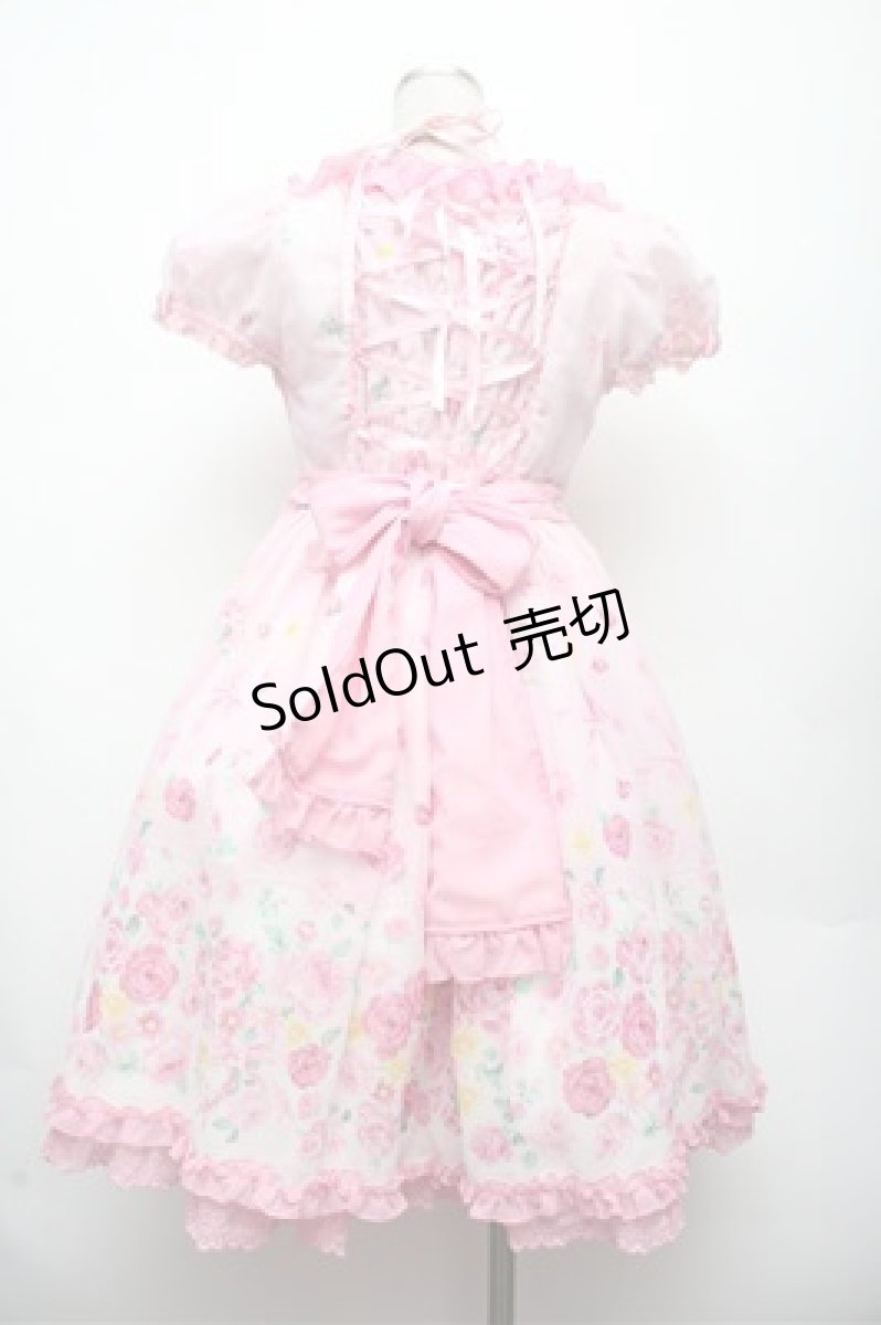 画像2: Angelic Pretty / Powder Rose ワンピース  ピンク S-26-03-12-033-AP-OP-HR-ZS (2)