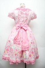 画像2: Angelic Pretty / Powder Rose ワンピース  ピンク S-26-03-12-033-AP-OP-HR-ZS (2)
