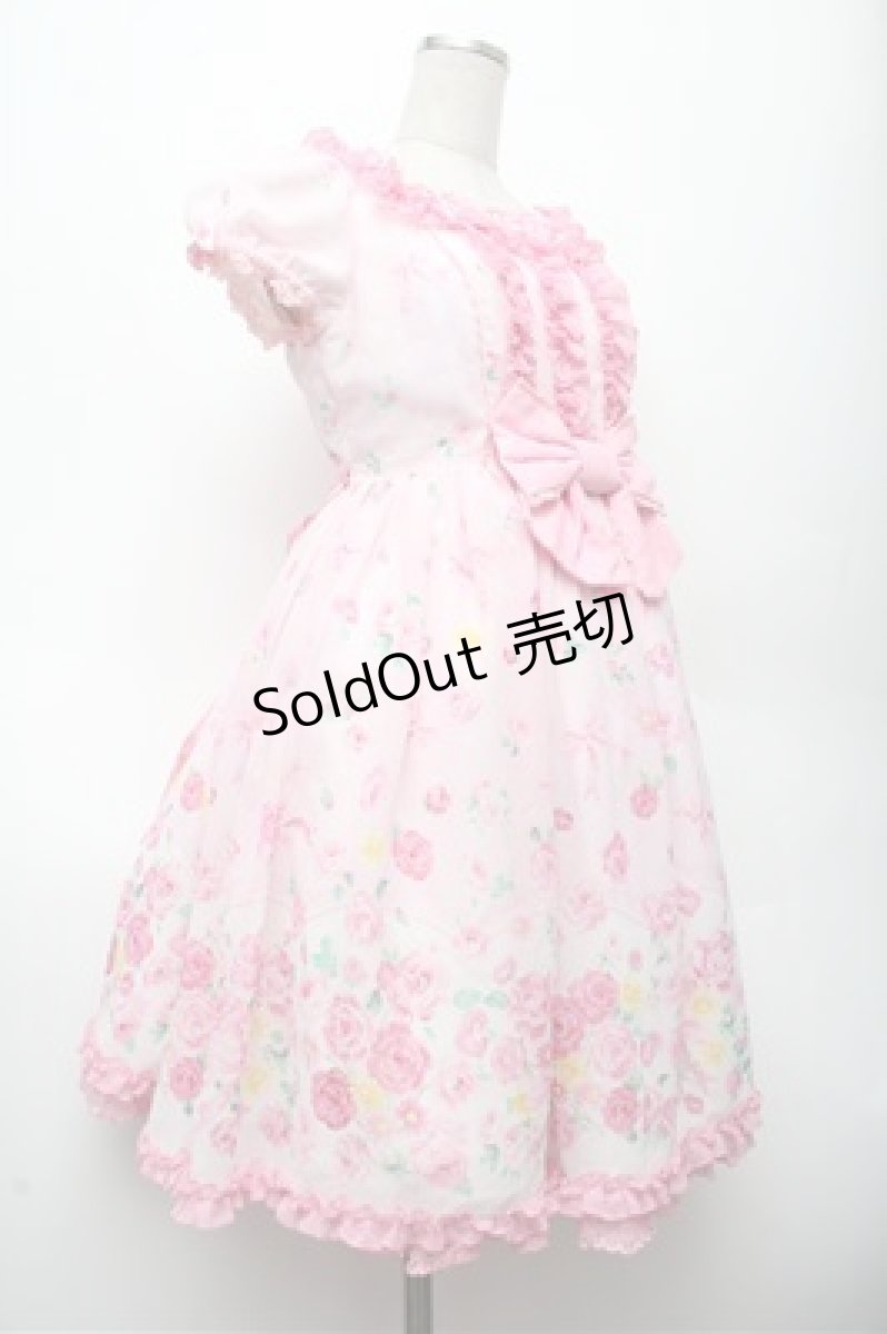 画像3: Angelic Pretty / Powder Rose ワンピース  ピンク S-26-03-12-033-AP-OP-HR-ZS (3)