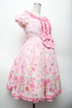 画像3: Angelic Pretty / Powder Rose ワンピース  ピンク S-26-03-12-033-AP-OP-HR-ZS